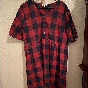Buffalo Plaid Dress